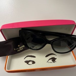 Kate Spade Women's Kiersten 2 S Sunglasses Black